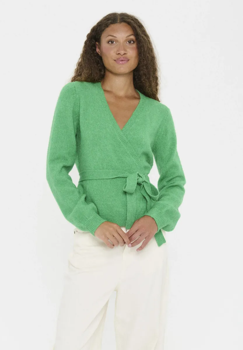 LARNA - Strickjacke - greenbriar