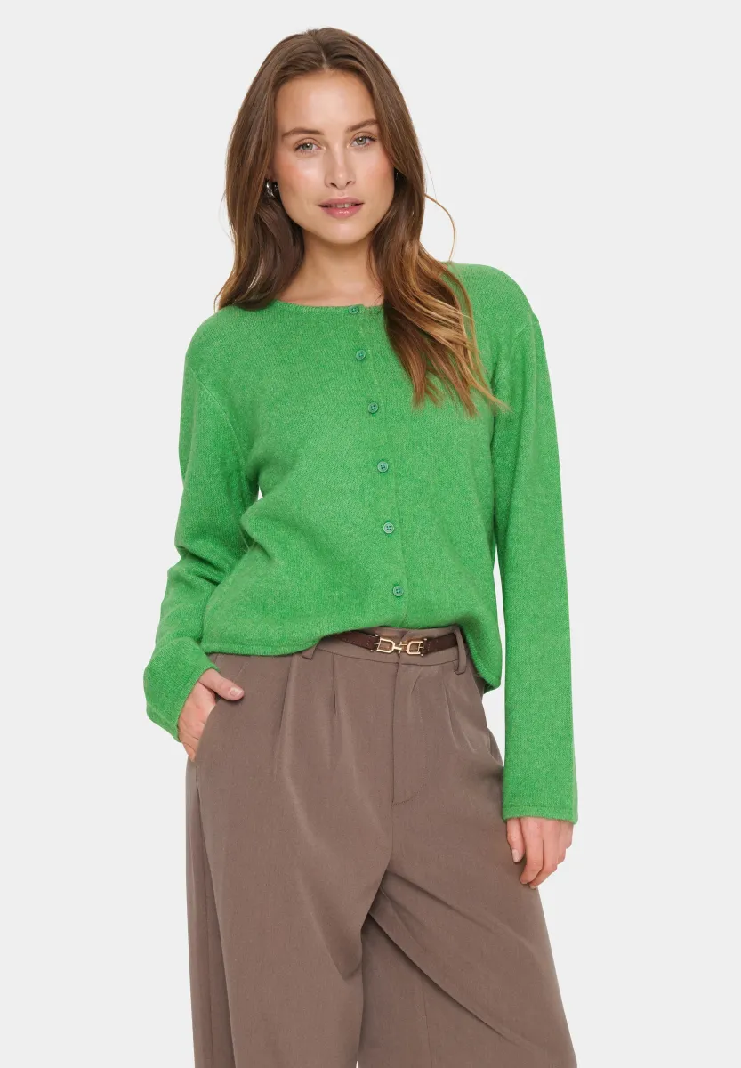 LARNA - Strickjacke - greenbriar