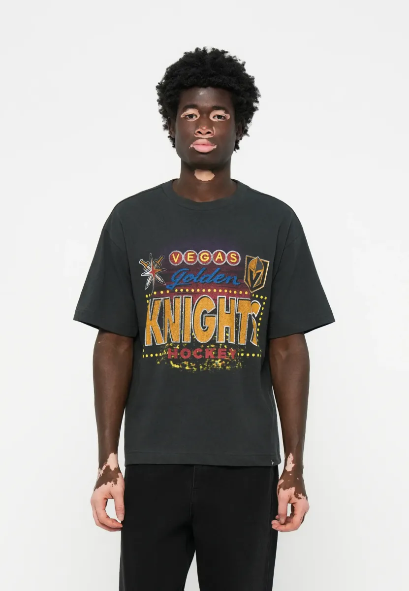 LAS VEGAS GOLDEN KNIGHTS SIGMA FOUNDATION TEE - T-Shirt print - flint black