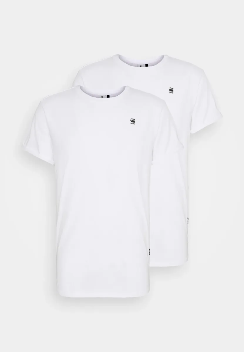 LASH 2 PACK - T-Shirt basic - white