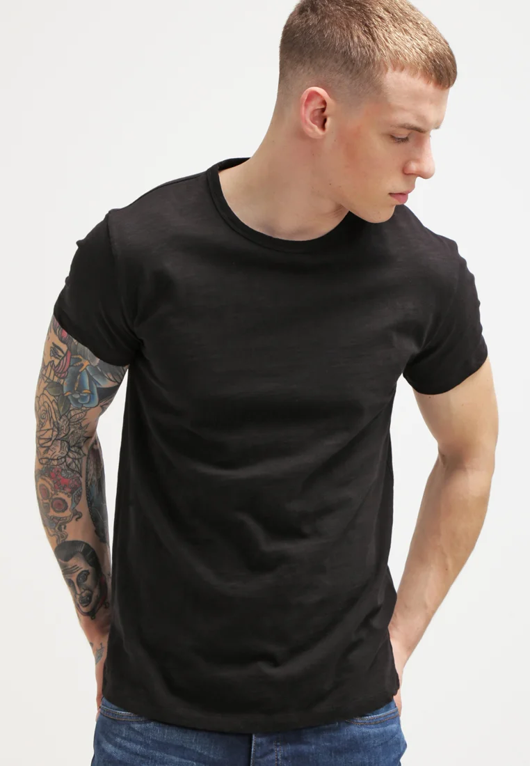 LASSEN  - T-Shirt basic - black
