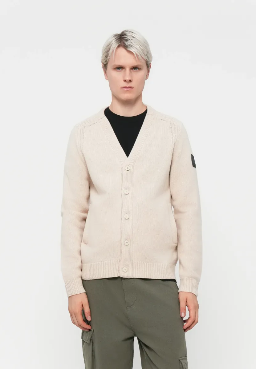 LAUDA - Strickjacke - calcium
