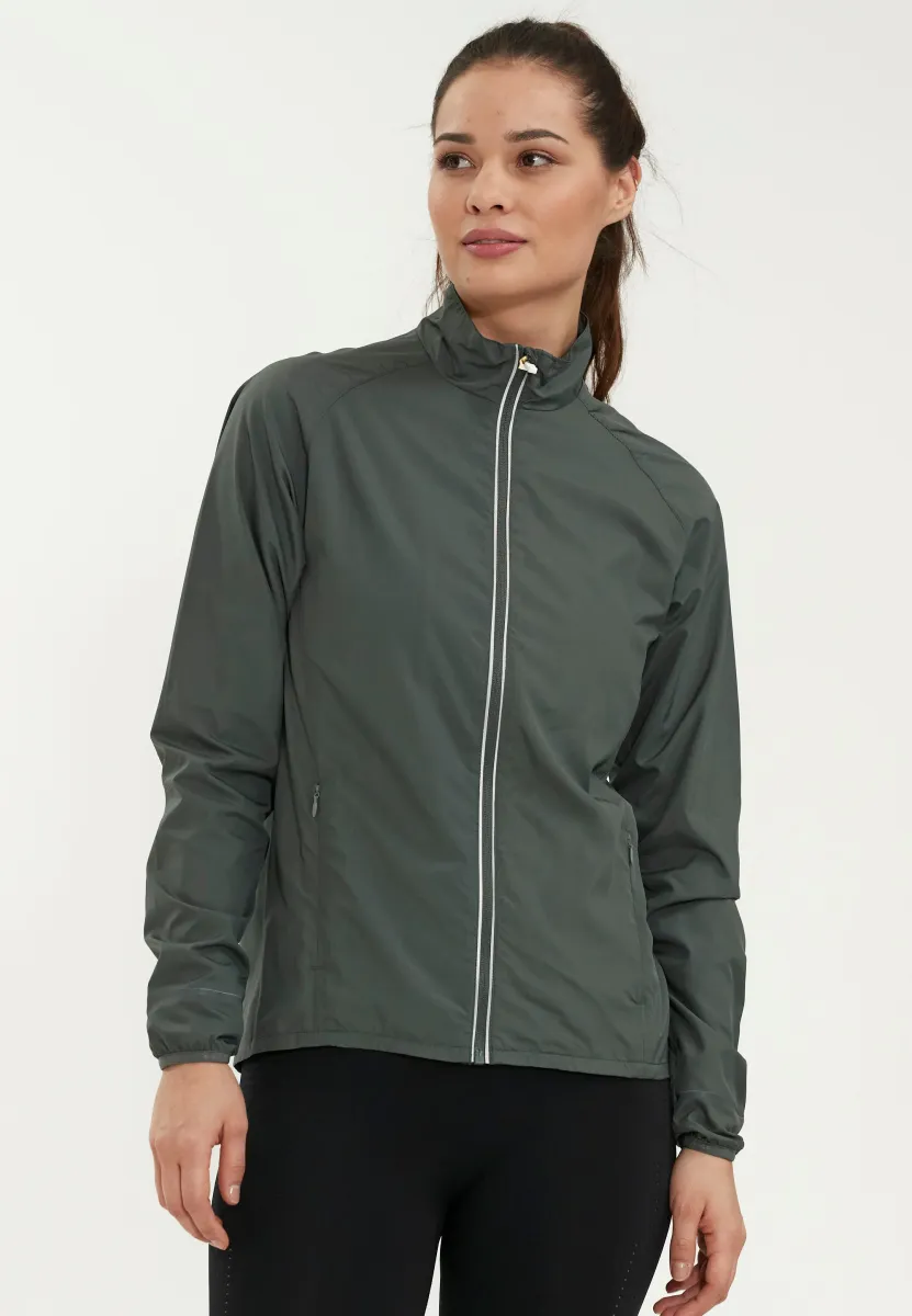 LAUF SHELA - Trainingsjacke - desert green