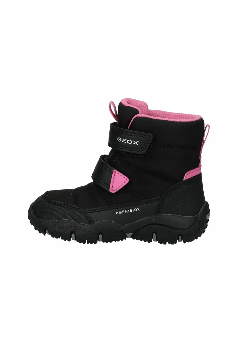 Lauflernschuh - black fuchsia