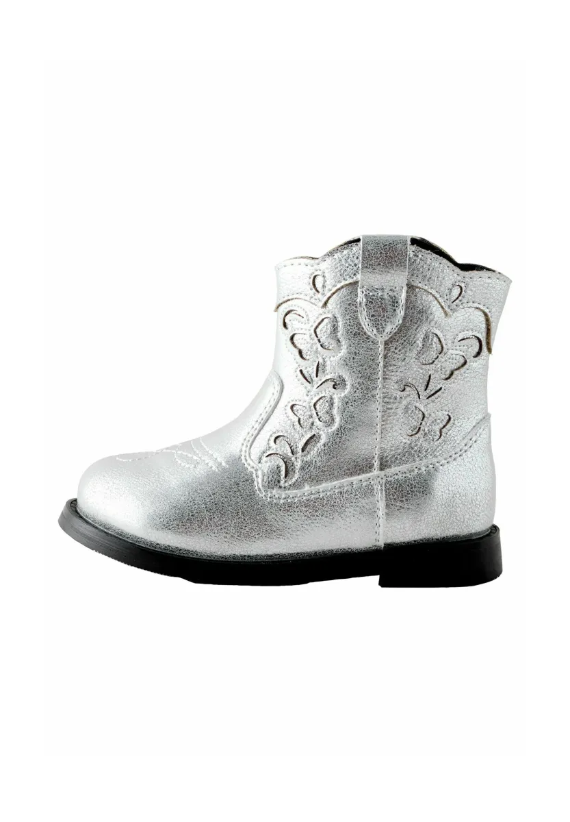 Lauflernschuh - silver metallic