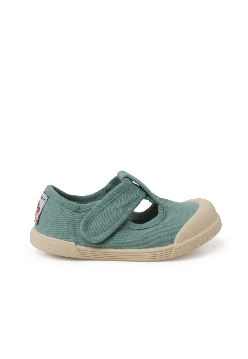 Lauflernschuh - verde matcha