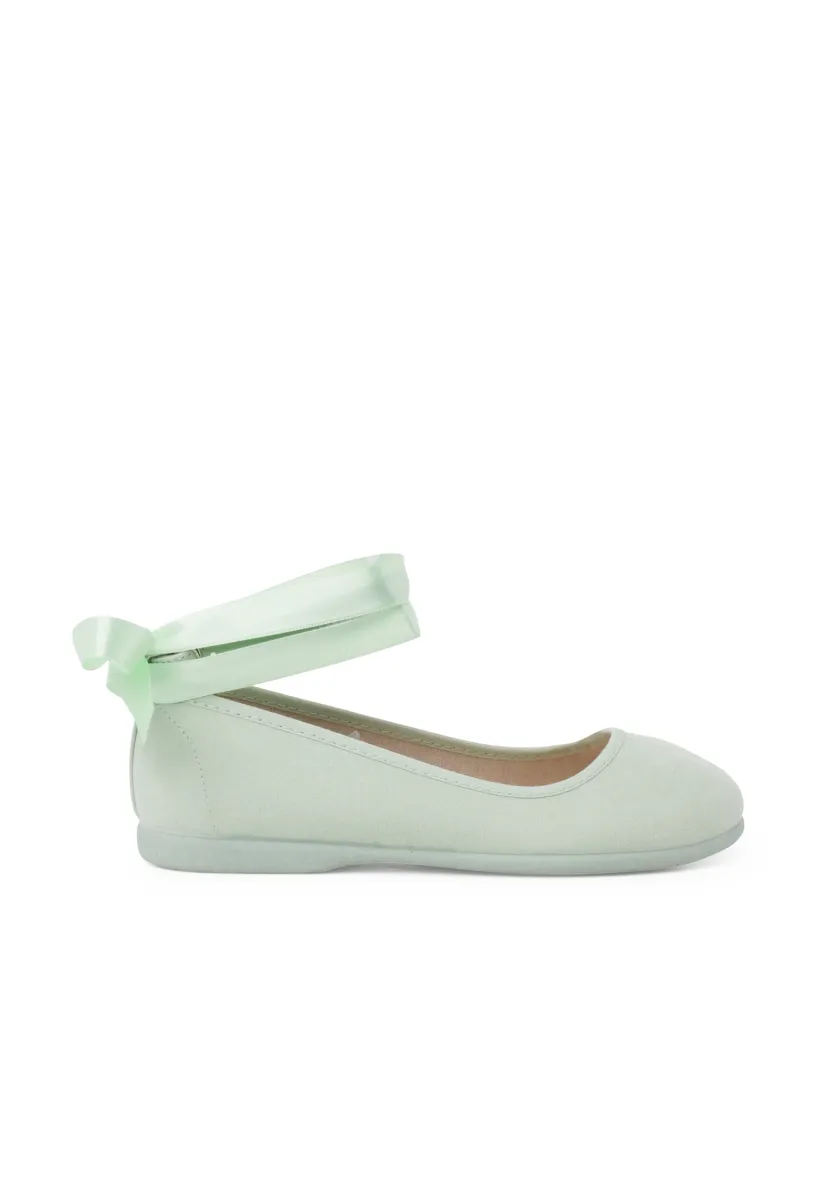 Lauflernschuh - verde pastel