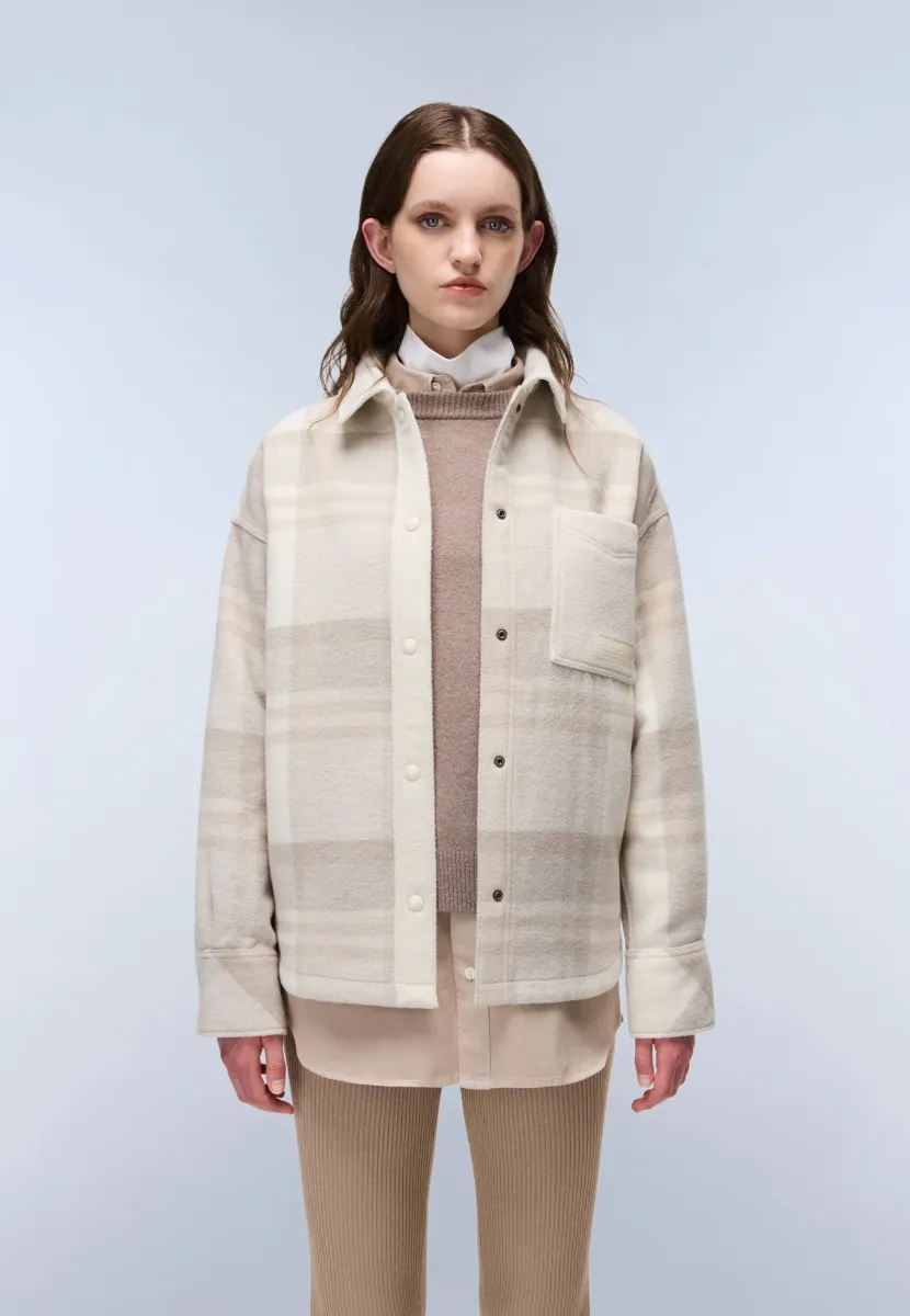 LAUGEN CHECK - Hemdbluse - beige