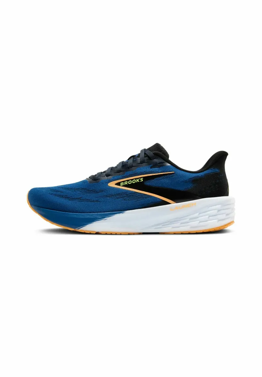 LAUNCH 11 - Laufschuh Straße - black navy peony orange