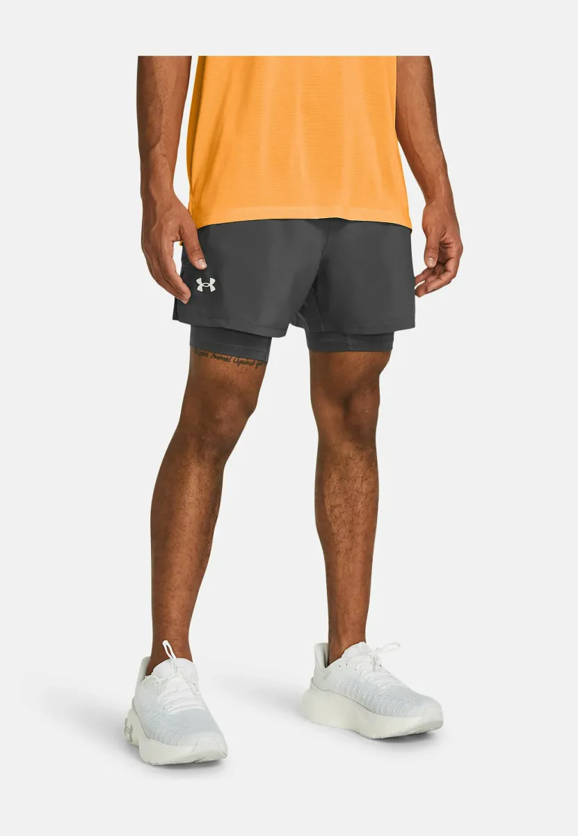 LAUNCH - 2-in-1 Shorts - castlerock