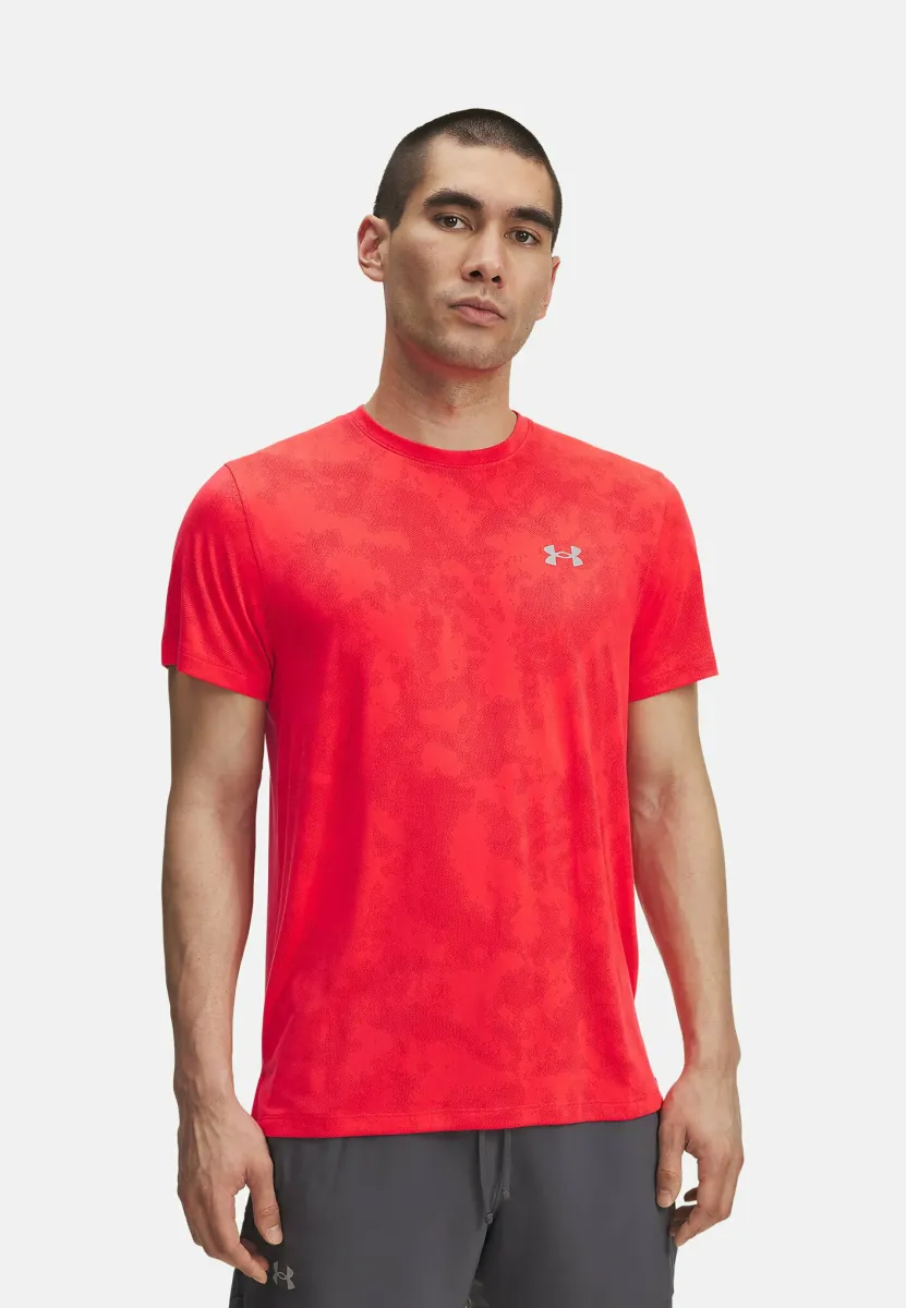 LAUNCH CAMO - Sport T-Shirt - racer red