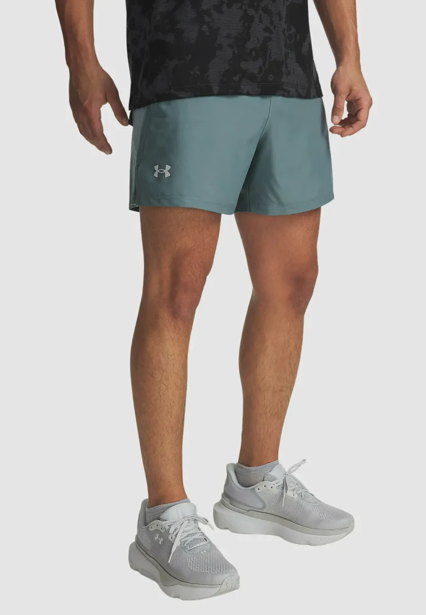 LAUNCH - Kurze Sporthose - jasper blue (587)