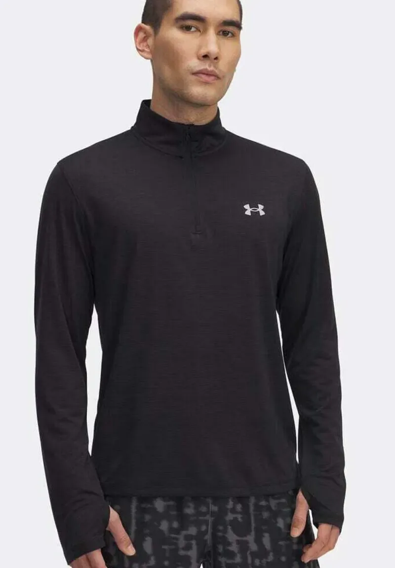 LAUNCH QUARTER - Langarmshirt - black