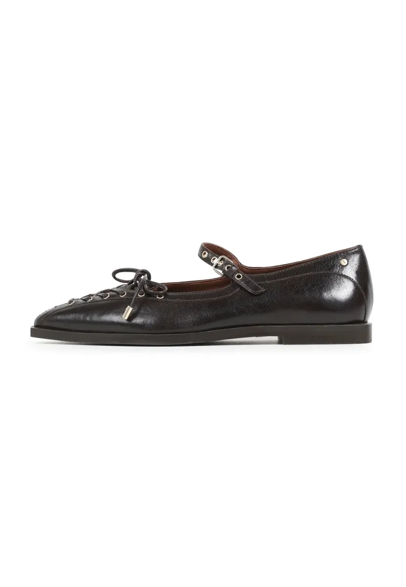 LAUR-YNN - Slipper - coffee bean