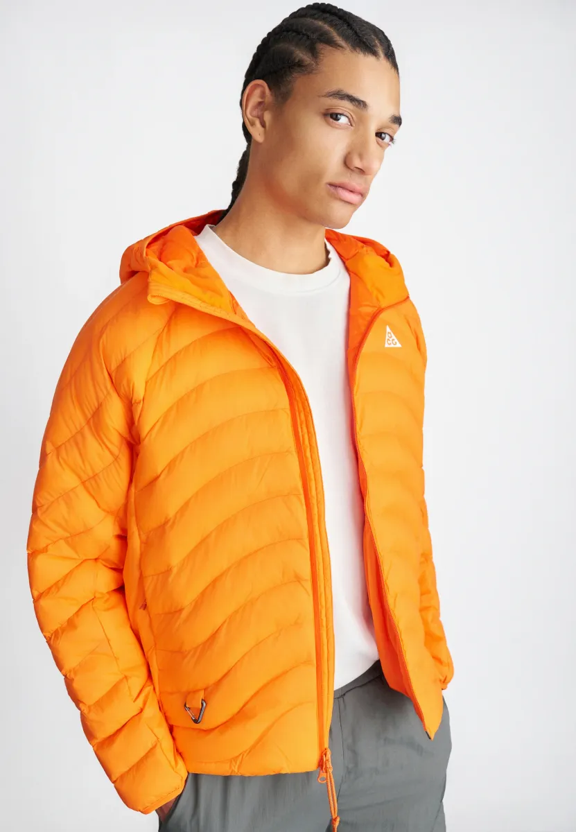 LAVA FLOW - Übergangsjacke - orange/white