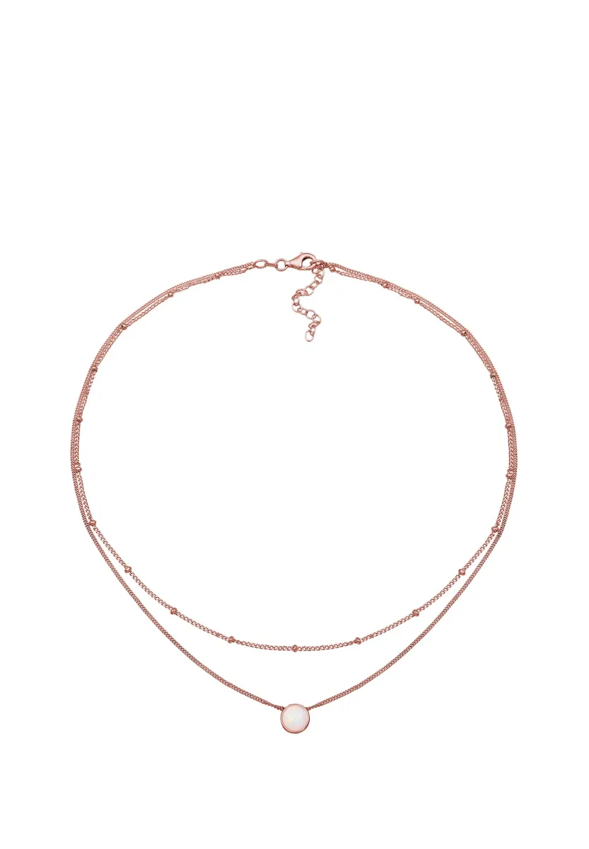 LAYER LOOK - Halskette - rose gold-coloured