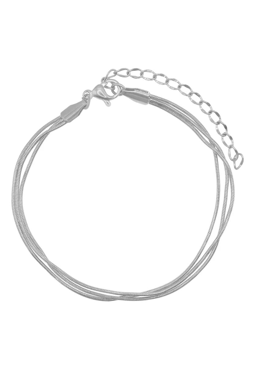 LAYERING ARIANA - Armband - silberfarben poliert