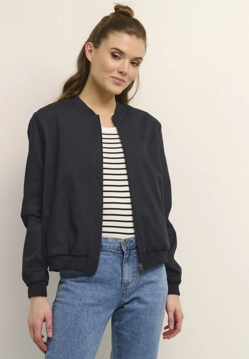 LEA - Bomberjacke - black deep