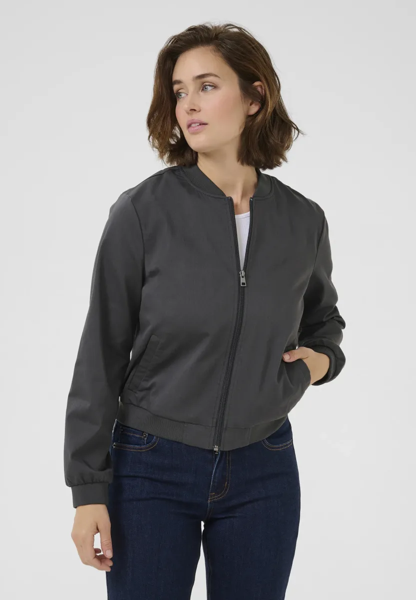 LEA - Bomberjacke - black oyster