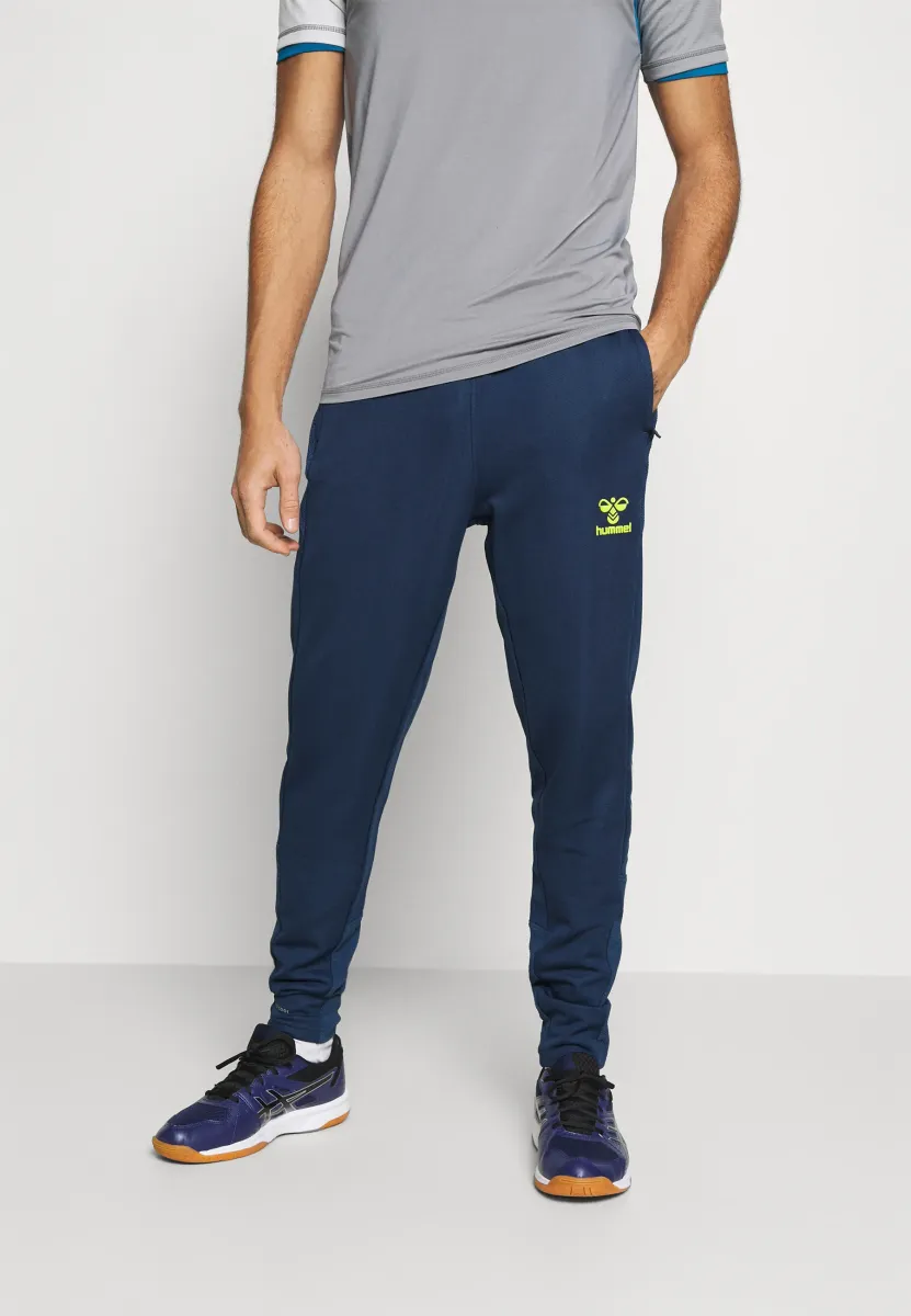 LEAD PANTS - Jogginghose - dark denim