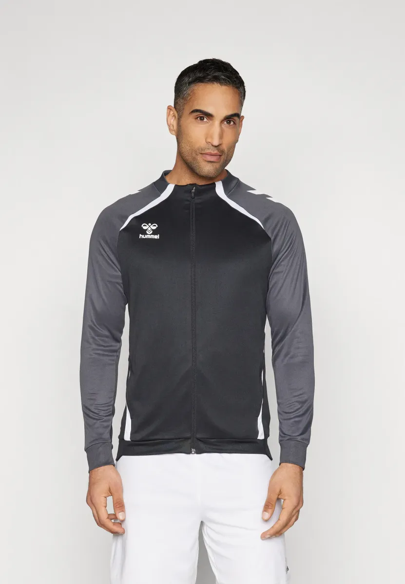 LEAD TRACK  - Trainingsjacke - black/asphalt