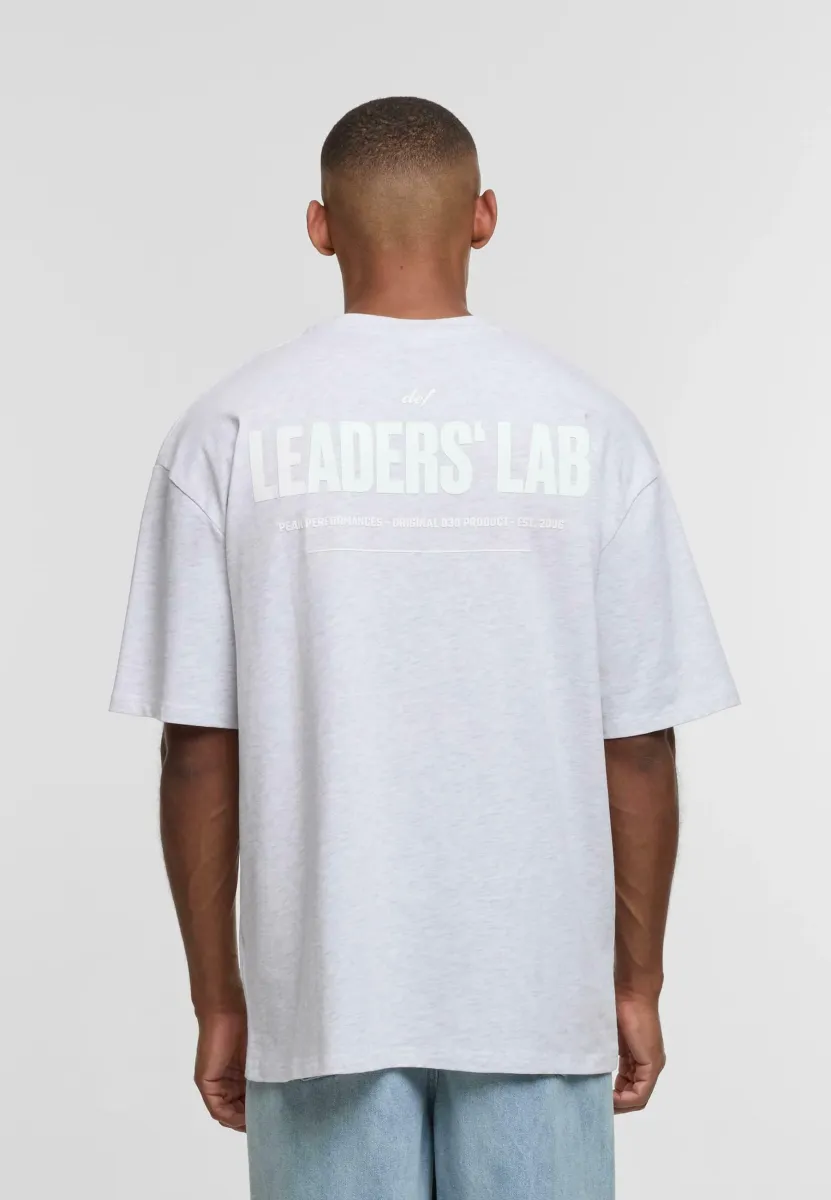 LEADER - T-Shirt print - greymelange
