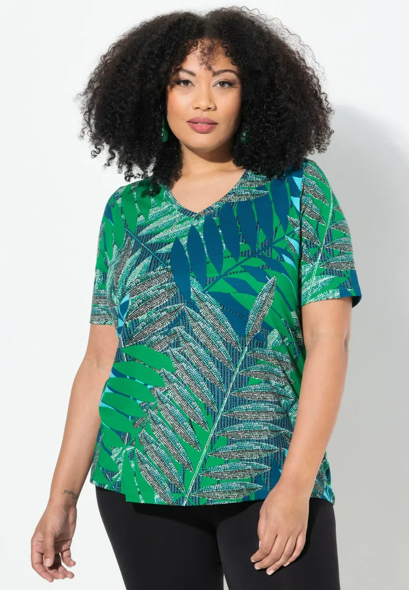 LEAF  - T-Shirt print - black