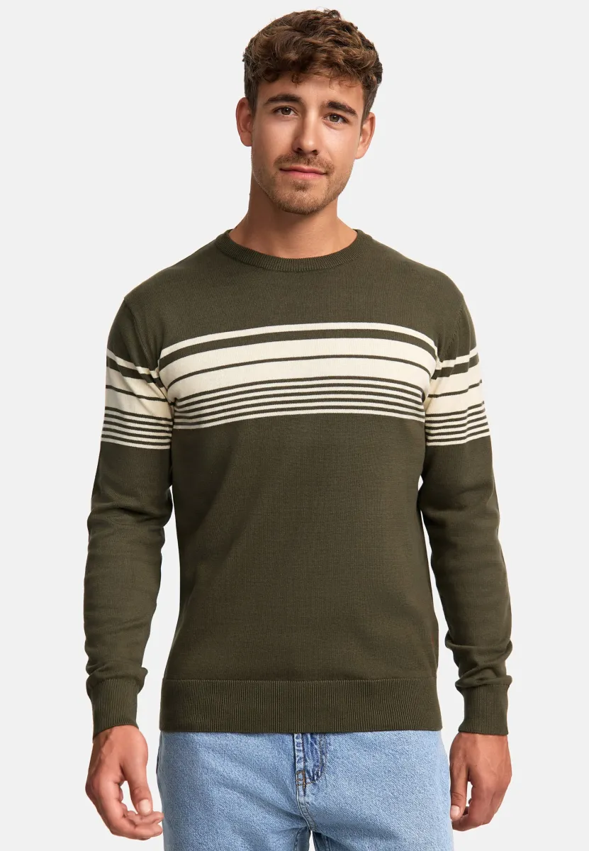 LEAGUE - Strickpullover - army