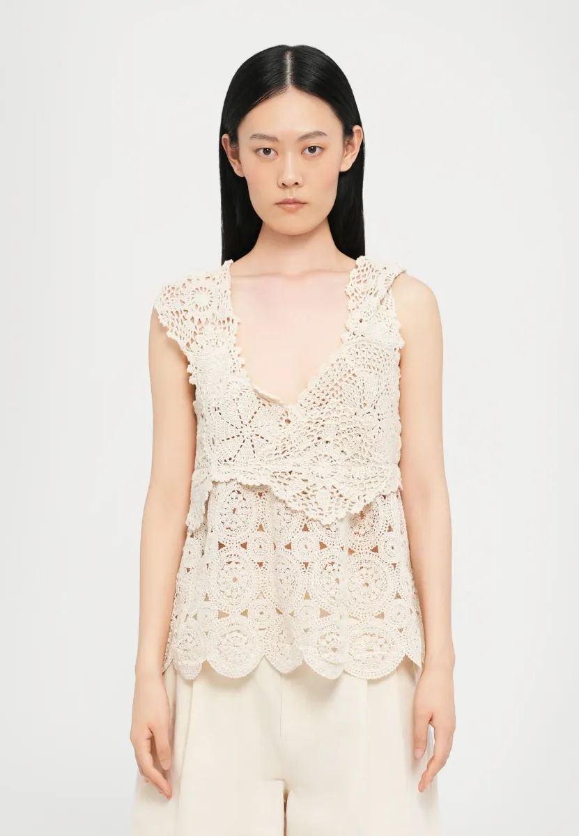 LEANDRA - Top - sand