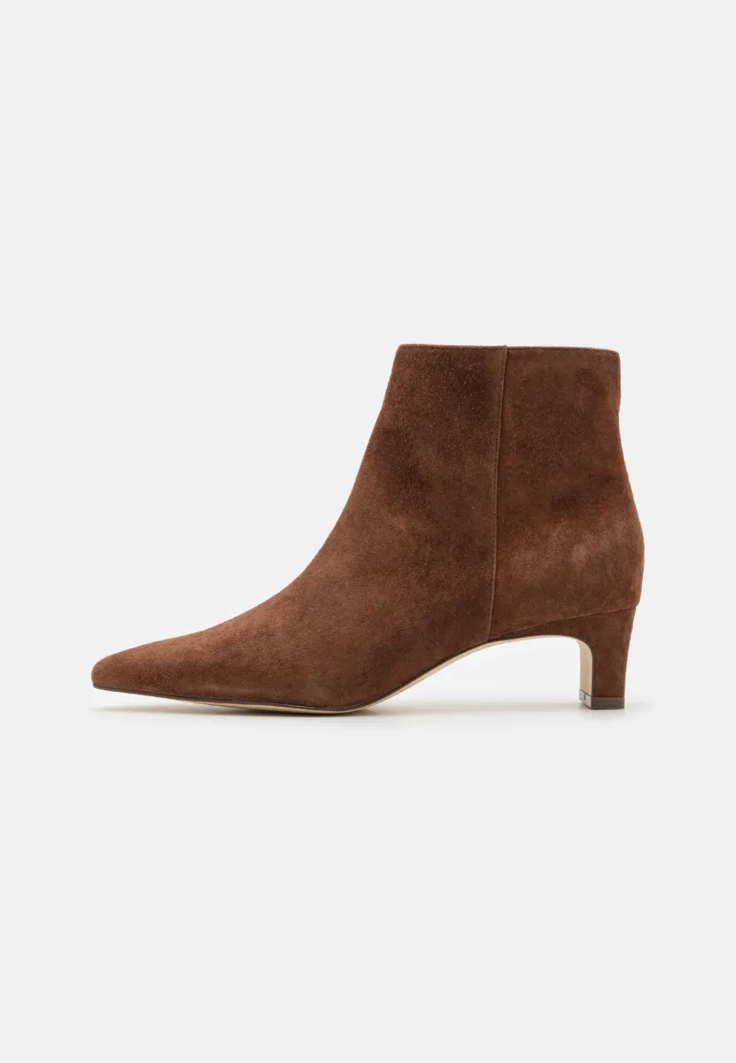 LEATHER - Ankle Boot - tan