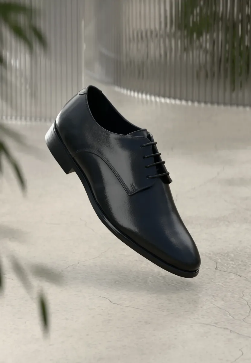LEATHER - Business-Schnürer - black