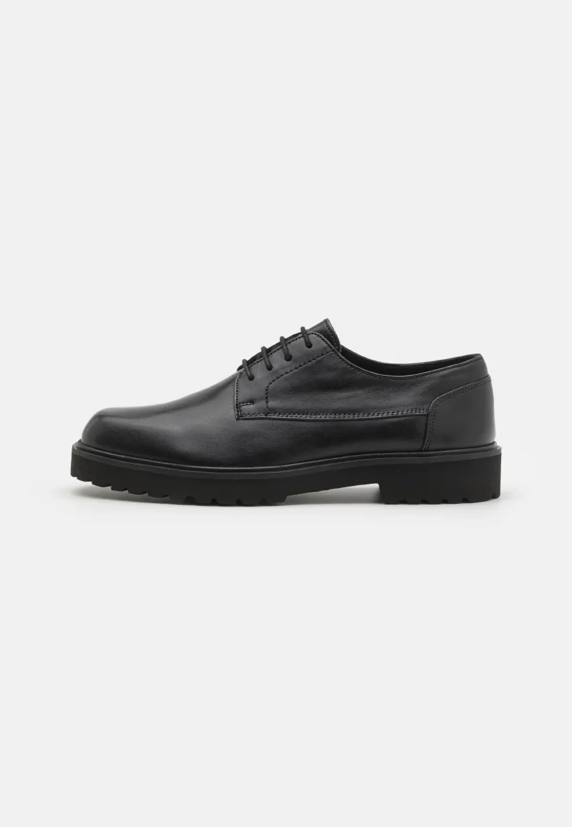 LEATHER - Business-Schnürer - black