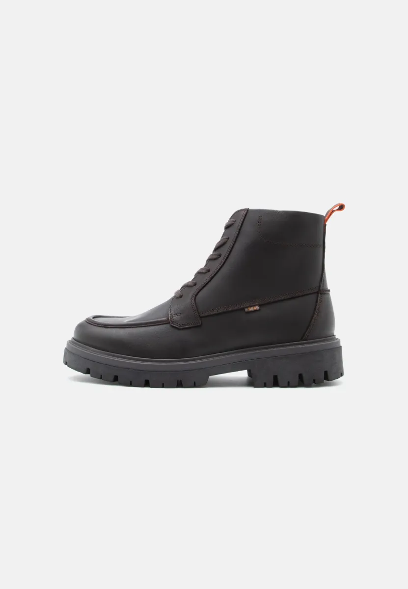 LEATHER - Schnürstiefelette - titen