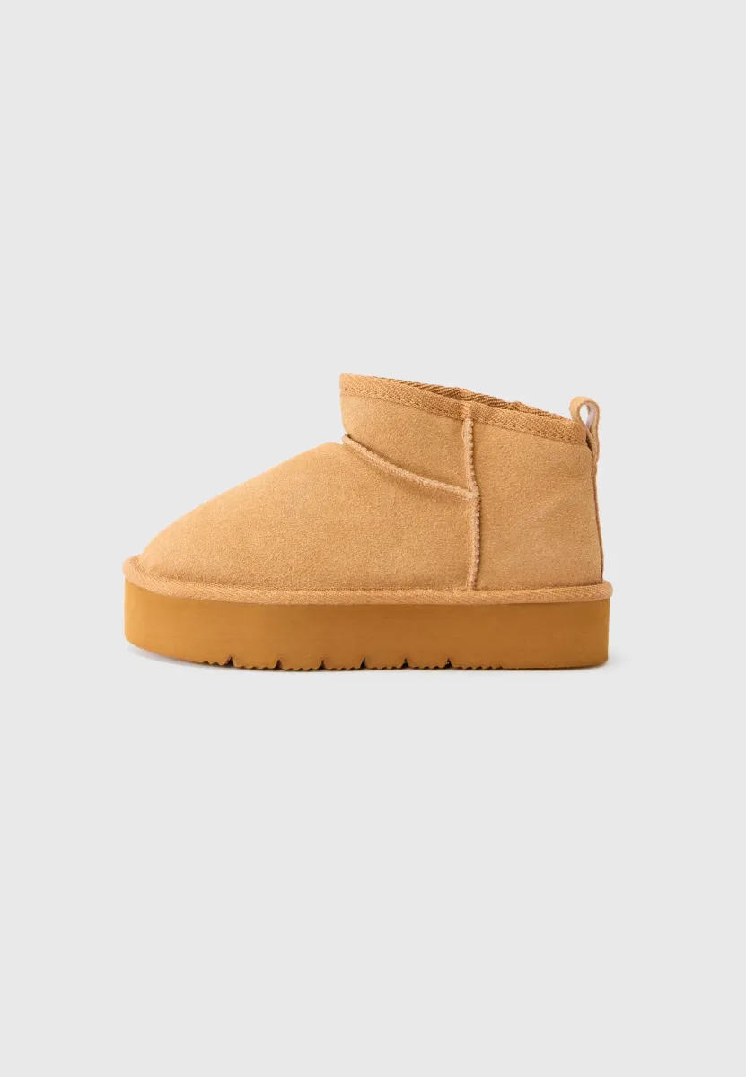 LEATHER - Snowboot/Winterstiefel - cognac