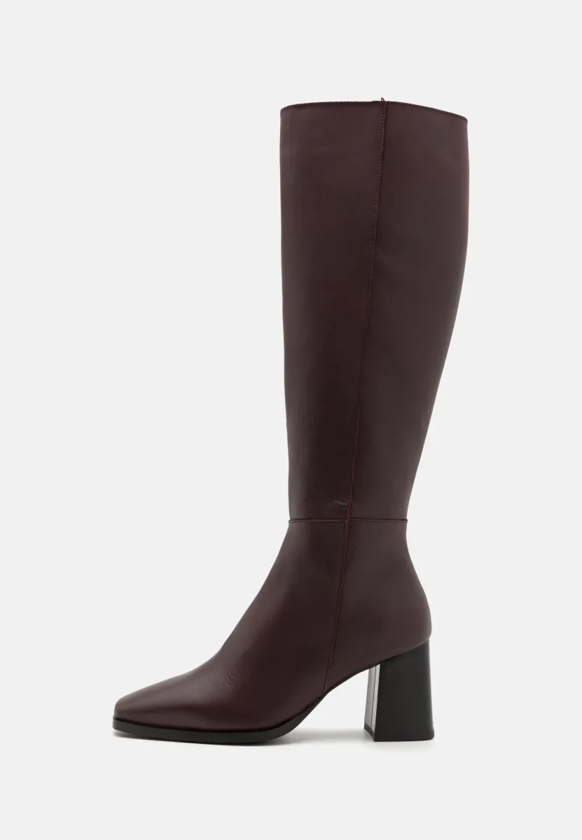 LEATHER - Stiefel - bordeaux