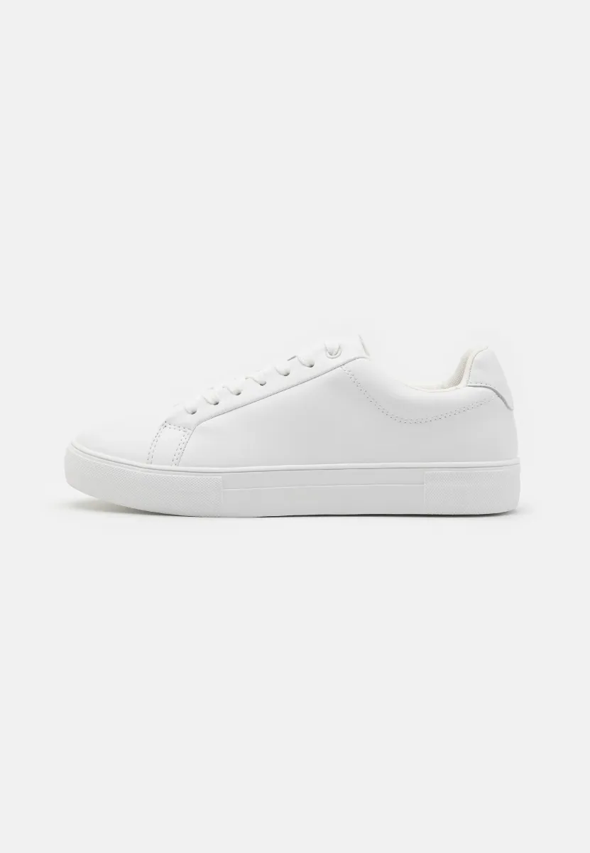 LEATHER UNISEX - Sneaker low - white