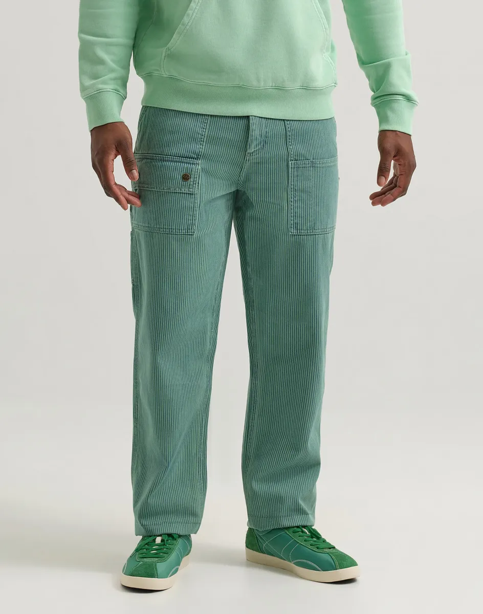 LEE x CRAYOLA LOOSE STRAIGHT CARPENTER - Baggy Jeans - magic mint