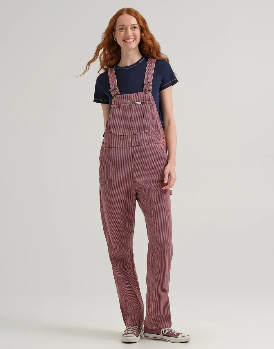 LEE x CRAYOLA RELAXED BIB OVERALL - Latzhose - orange/red