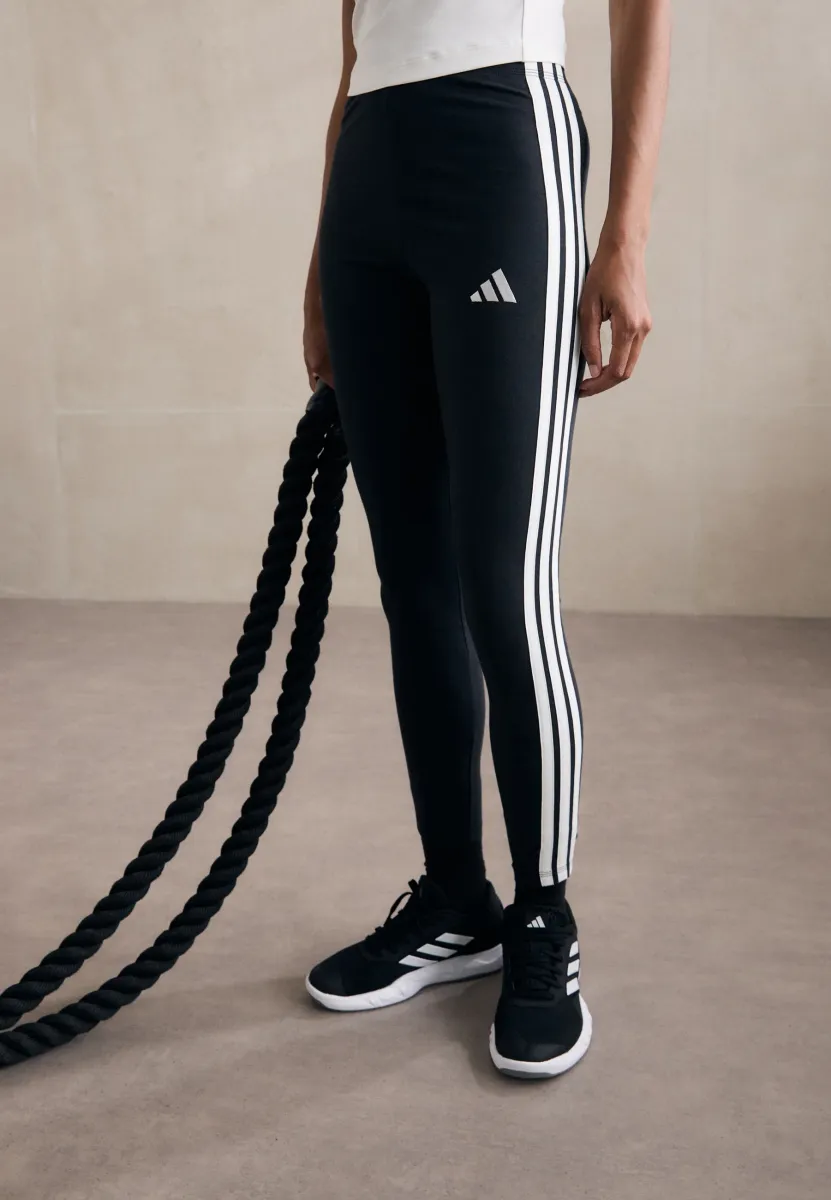 LEG - Tights - black/white