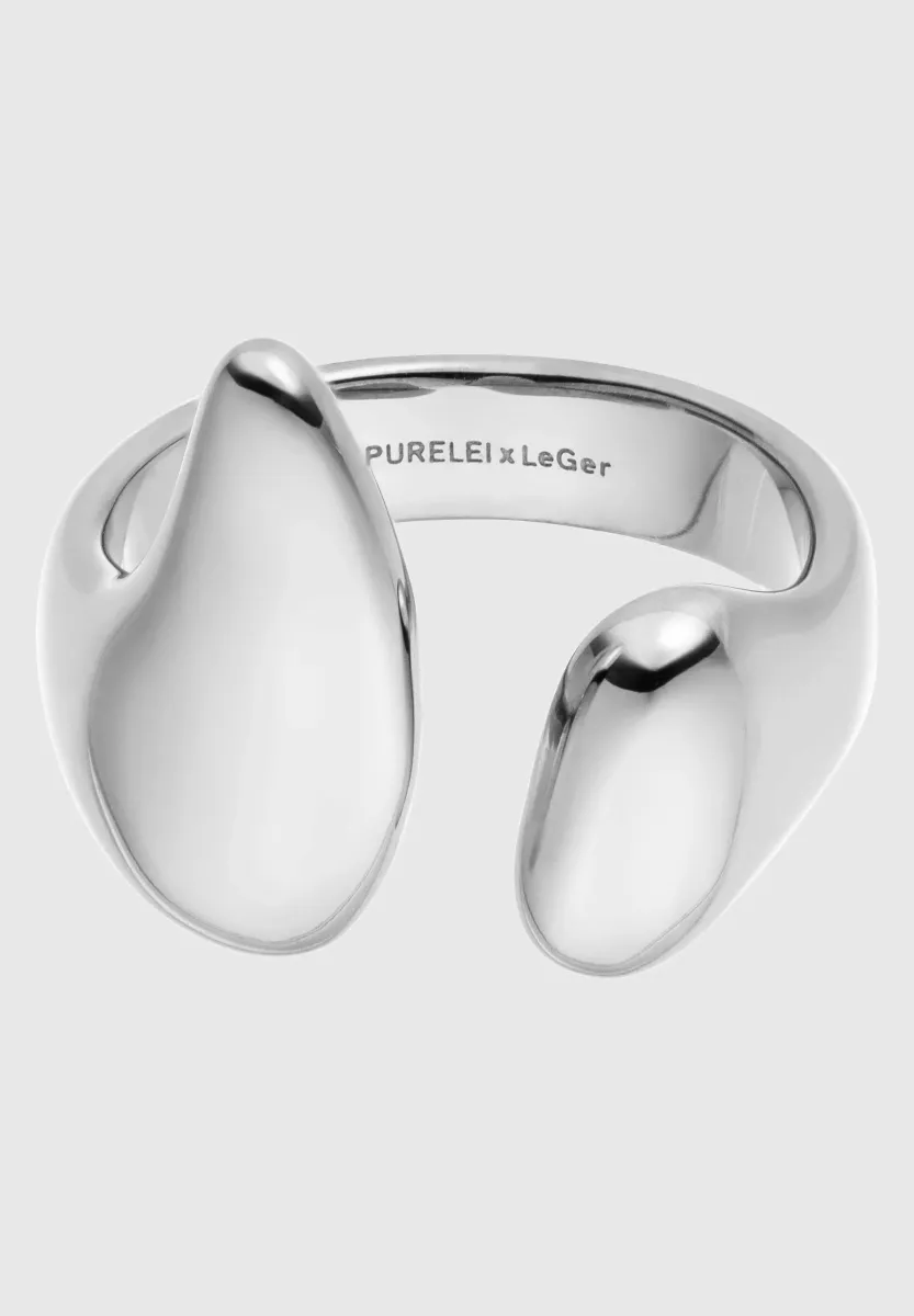 LEGER X PURELEI COLLAB' - FREEDOM RING - Ring - silver-coloured