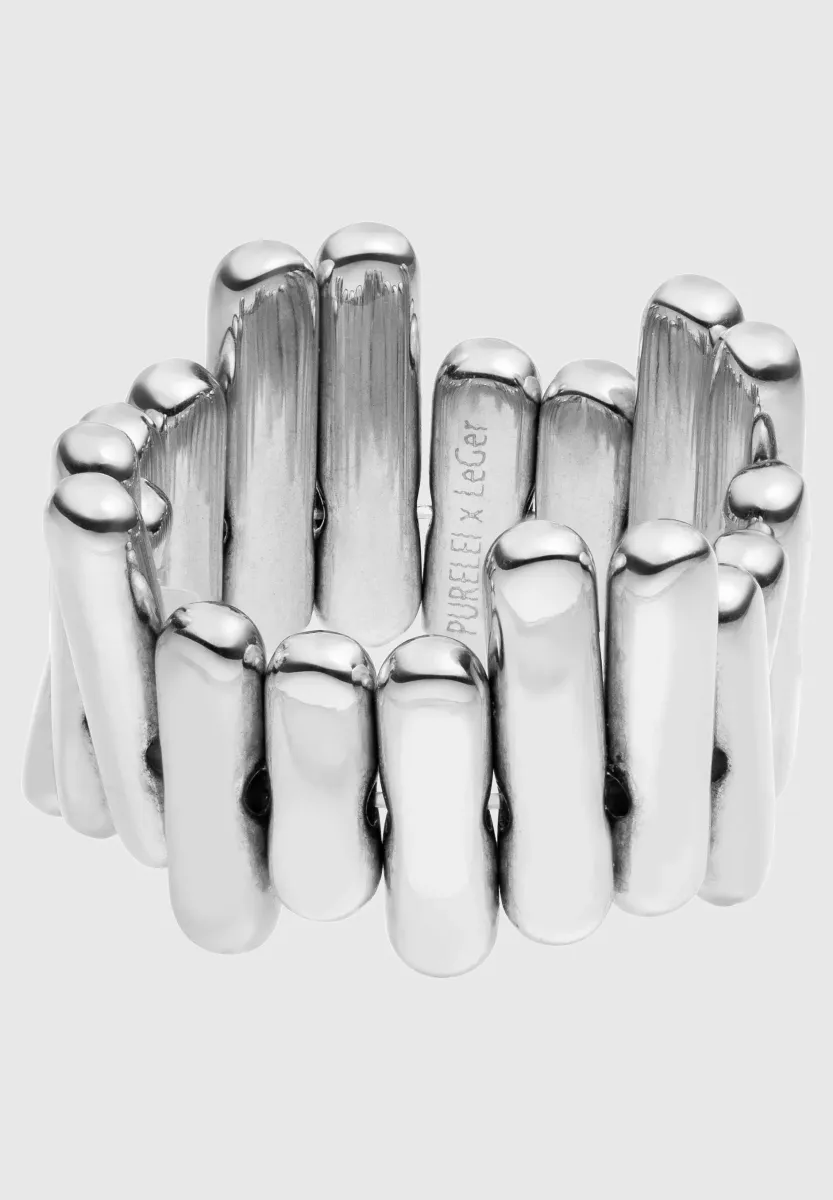 LEGER X PURELEI COLLAB' - RISE RING - Ring - silver-coloured