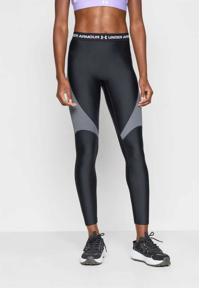 LEGGING - Tights - black/castlerock/white