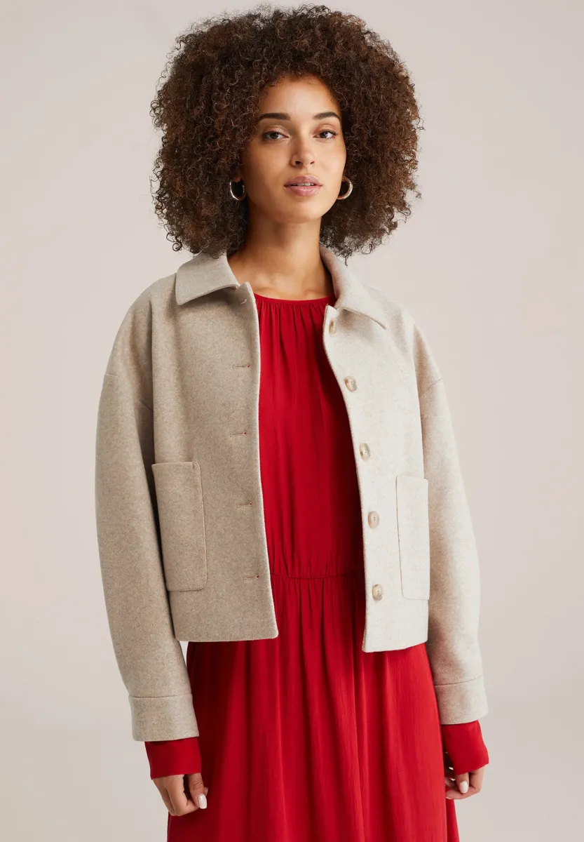 Leichte Jacke - beige