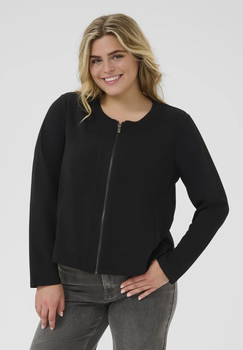 Leichte Jacke - black deep