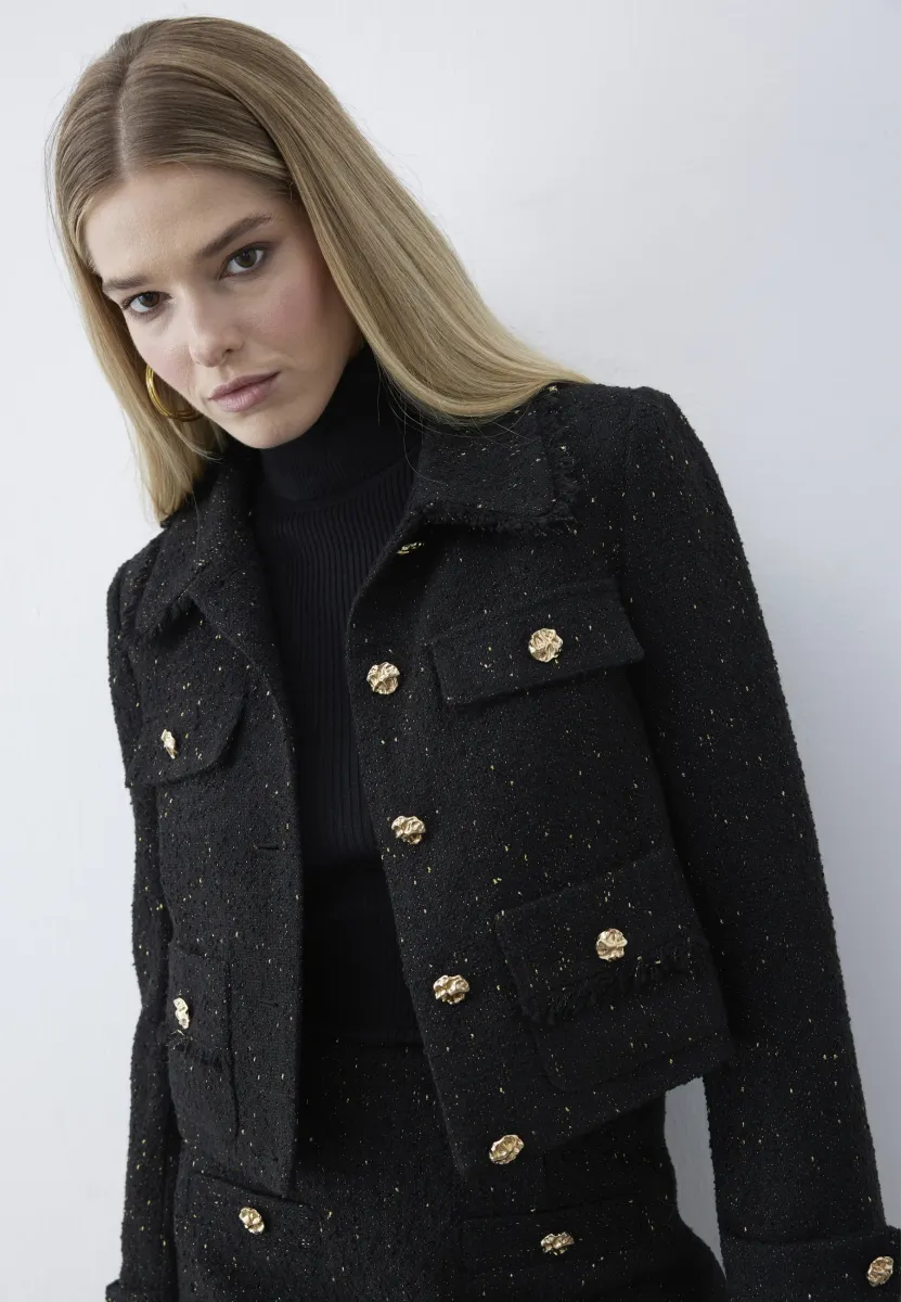 Leichte Jacke - black
