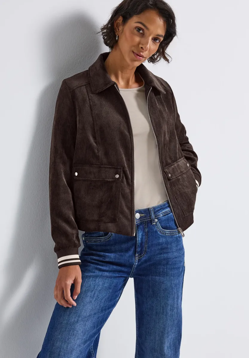 Leichte Jacke - braun