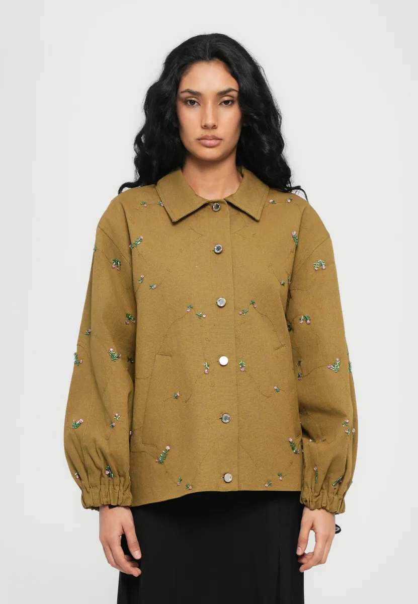 Leichte Jacke - brown