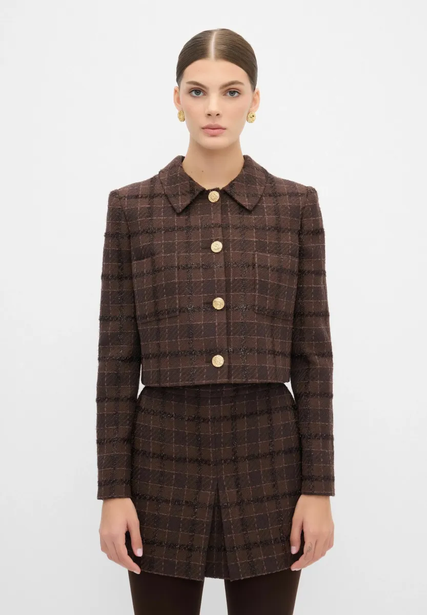 Leichte Jacke - brown