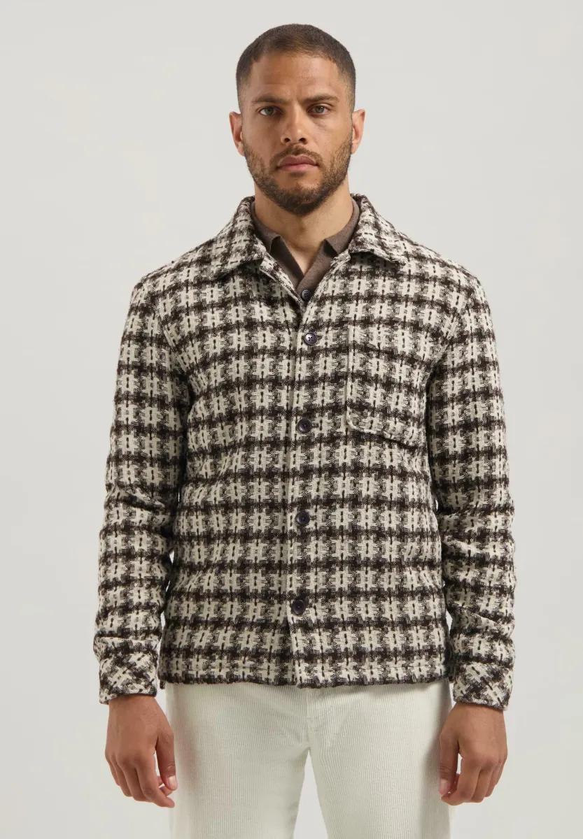 Leichte Jacke - dark brown