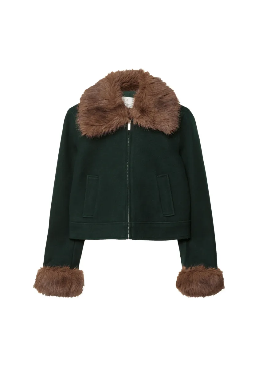 Leichte Jacke - green